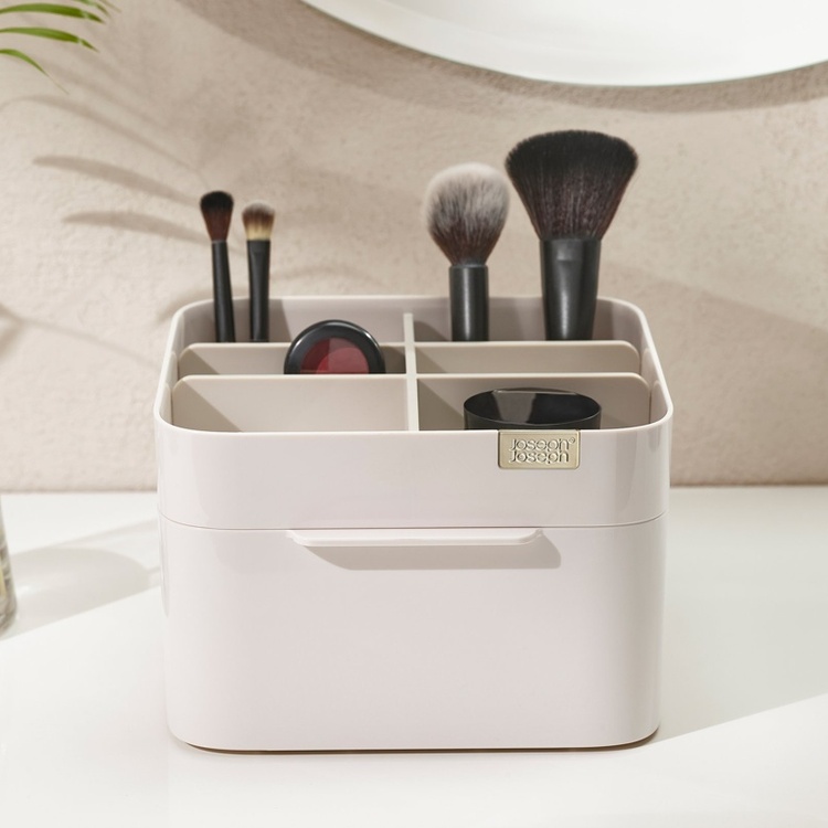 Sminkställ med låda, VIVA MEDIUM COSMETIC ORGANISER, Joseph Joseph, Benvit