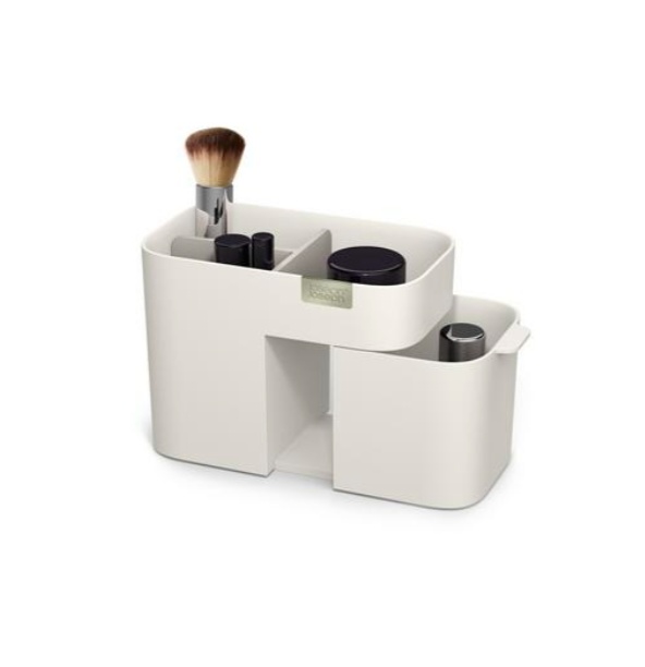 Sminkställ med låda, VIVA SMALL COSMETIC ORGANISER, Joseph Joseph, Benvit