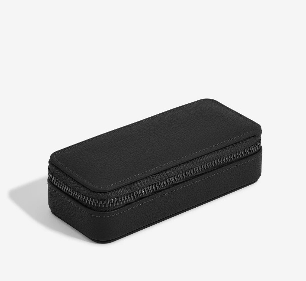 Smyckeskrin för resan, STACKERS, 7 x 16 x H 4,2 cm, Pebble Black 