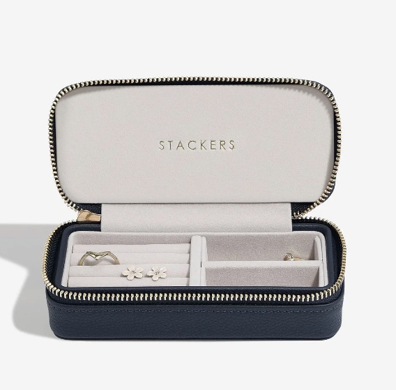 Smyckesskrin för resan, Stackers, Blå