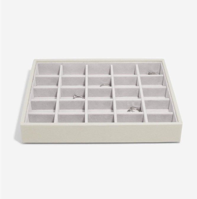 Smyckesskrin 5 våningar, Classic, Stackers, Beige
