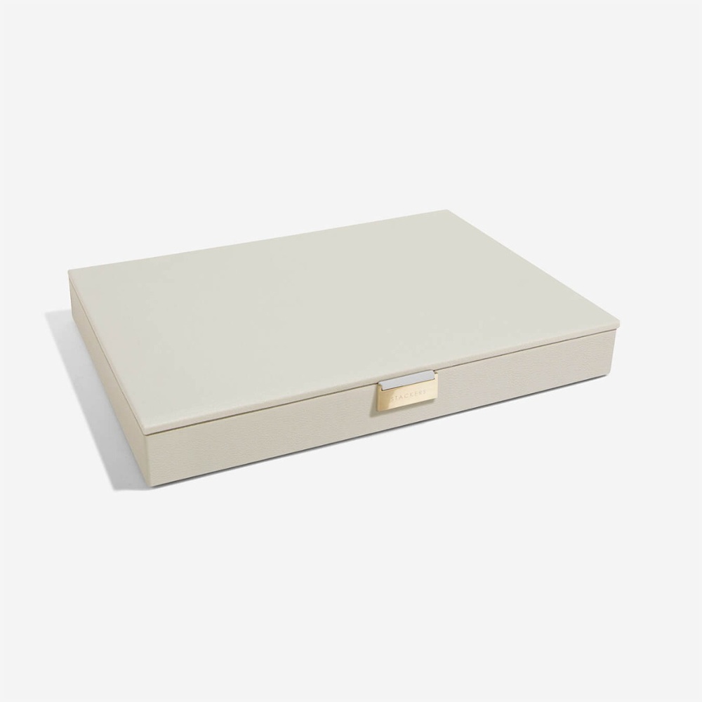 Smyckesskrin 1 våning, Supersize, Stackers, Beige