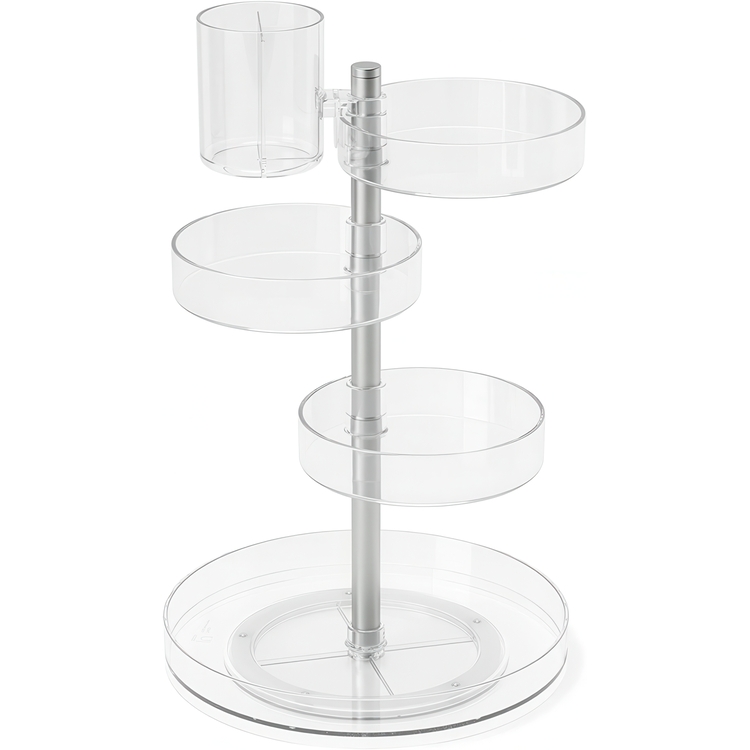 Snurrande förvaring, PIROUETTE ORGANIZER, Ø 23 x H 35 cm, Umbra