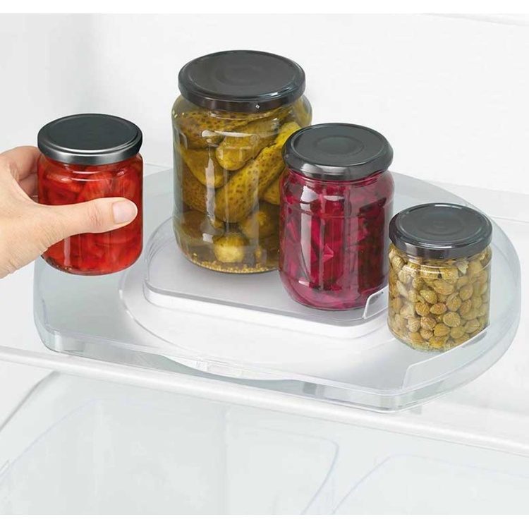 Snurrbricka för kylen, FRIDGE-STORE ROTATING ORGANISER, 33 x 28 x H 4,4 cm, Joseph Joseph, Transparent
