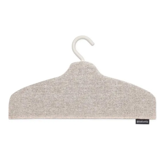 Steaming-Galge, BRABANTIA STEAM CLOTHES HANGER, 41,5 x 1,5 x H 22,5 cm , Beige-Grå