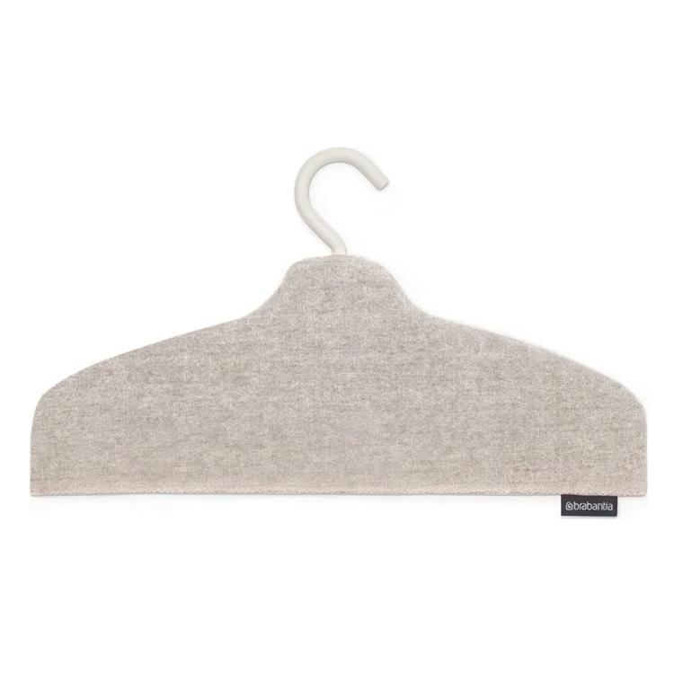 Steaming-Galge, BRABANTIA STEAM CLOTHES HANGER, 41,5 x 1,5 x H 22,5 cm , Beige-Grå
