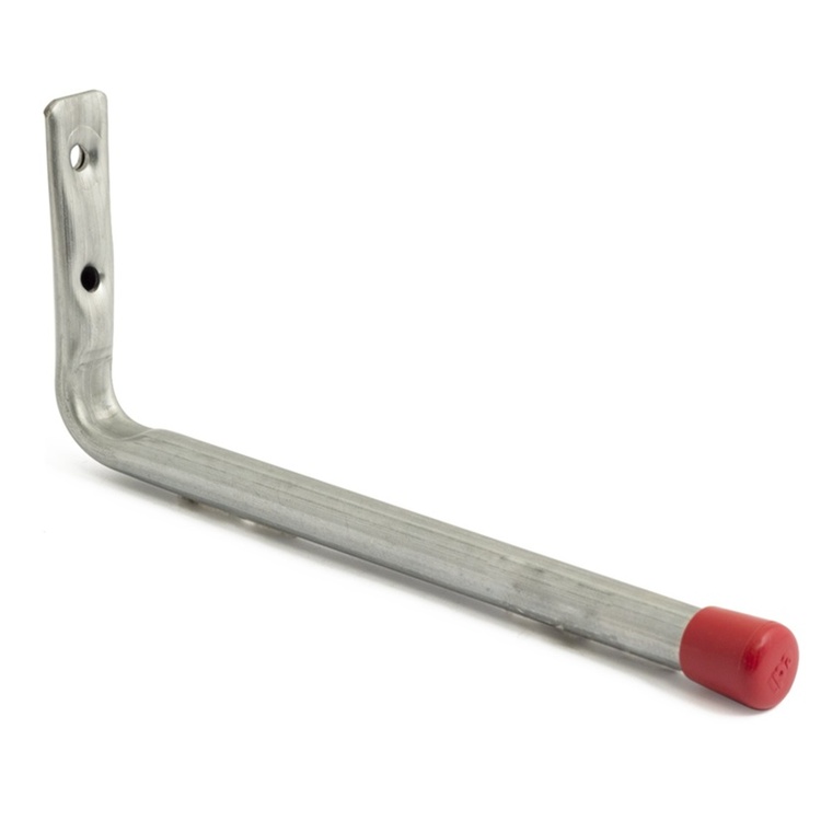 Steghållare / Redskapskrok, Rak , 17,5 cm, HABO LADDER HOLDER, Silver