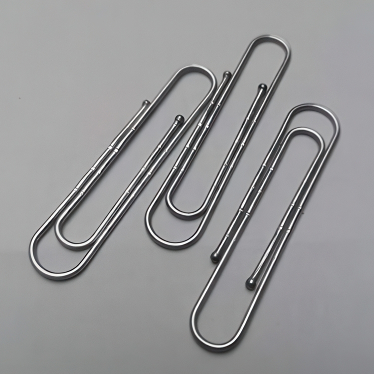 Stora gem i pappburk, 75 st, 2:a sortering, BIG PACK CLASSIC XXL, silver