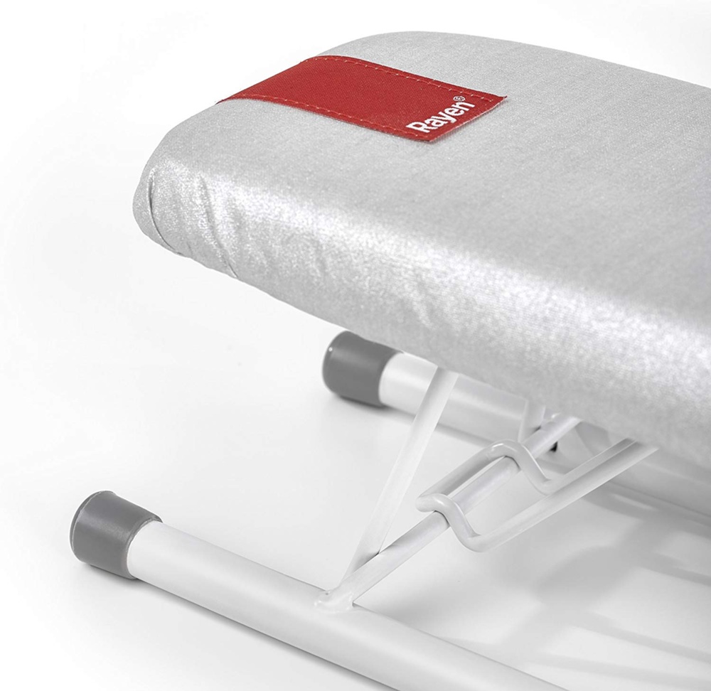 Strykbräda för Ã„rmar, PLANCHA-MANGAS, 52 x 11 cm, Metall, Vit / Silver