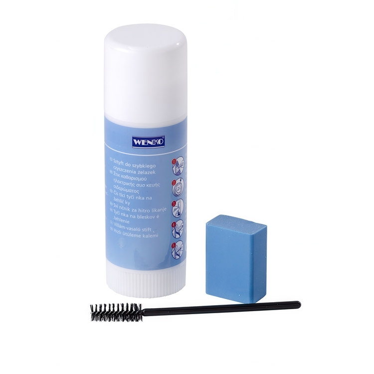 Strykjärnsrengörare, IRON CLEANING SET, Stift, borste och suddgummi