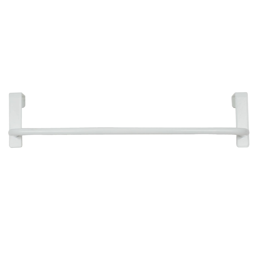 Stång för handduk, över skåpkant, COLGADOR 28 cm, Vit