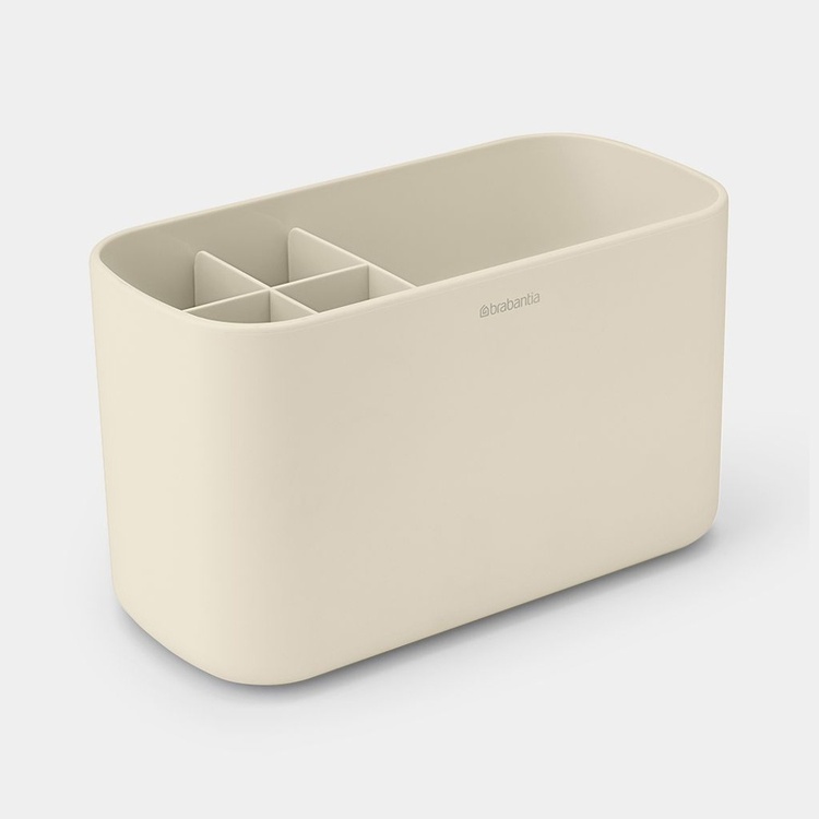 Ställ för eltandborstar / smink, RENEW CADDY, 19,6 x 9,9 x H 11 cm, Brabantia, Soft Beige