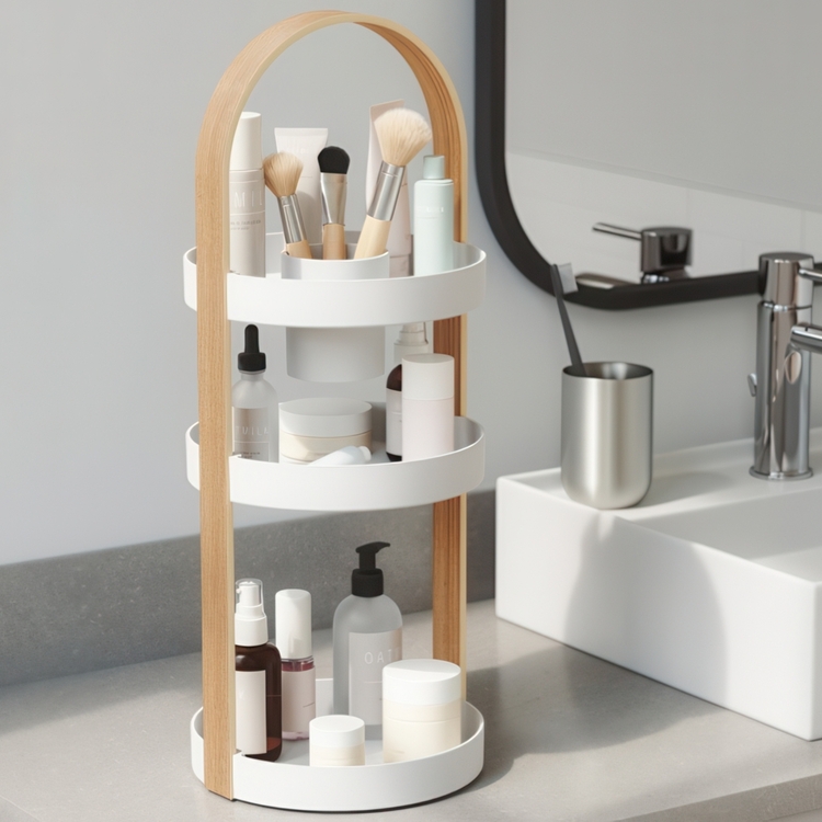 Ställ för smink, UMBRA BELLWOOD ORGANIZER, Ø 20 x H 50 cm