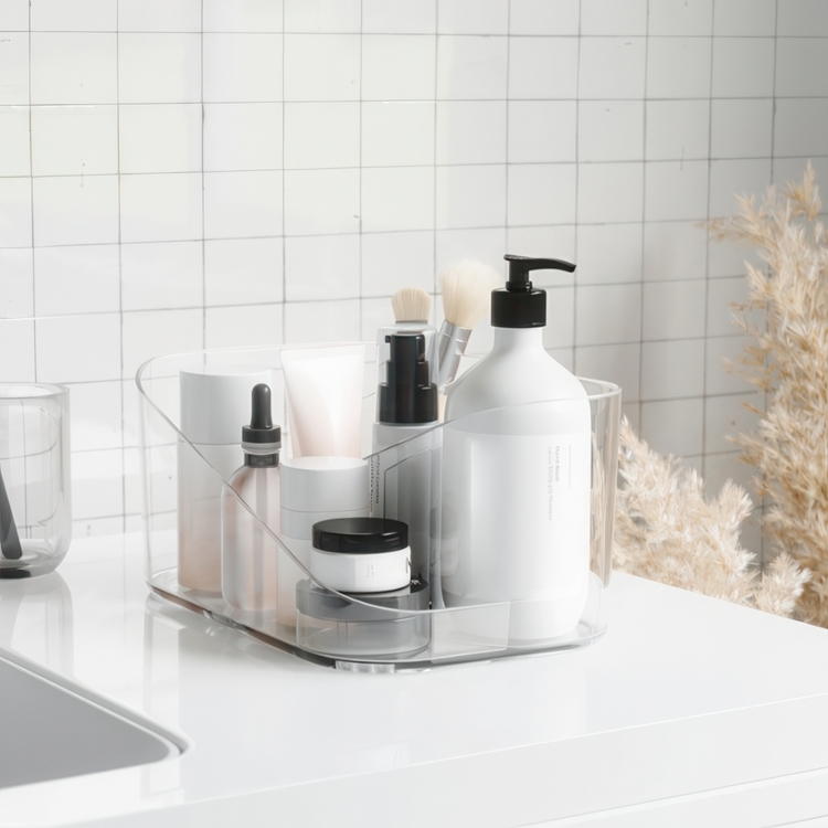 Ställ för smink, UMBRA GLAM MAKE UP ORGANISER, 26,5 x 17 x H12,5 cm, Klar