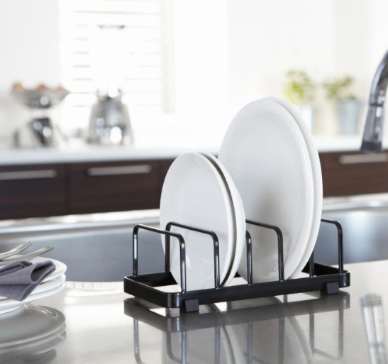 Ställ för tallrikar, TOWER DISH STAND, 22 x 11 x H 7 cm, Yamazaki, Sva