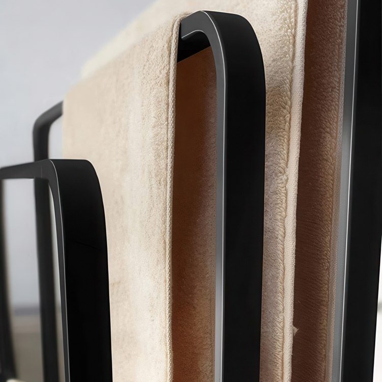 Ställning i metall för handdukar, TOWER TOWEL HANGER, 14 x 70 x H 81 cm