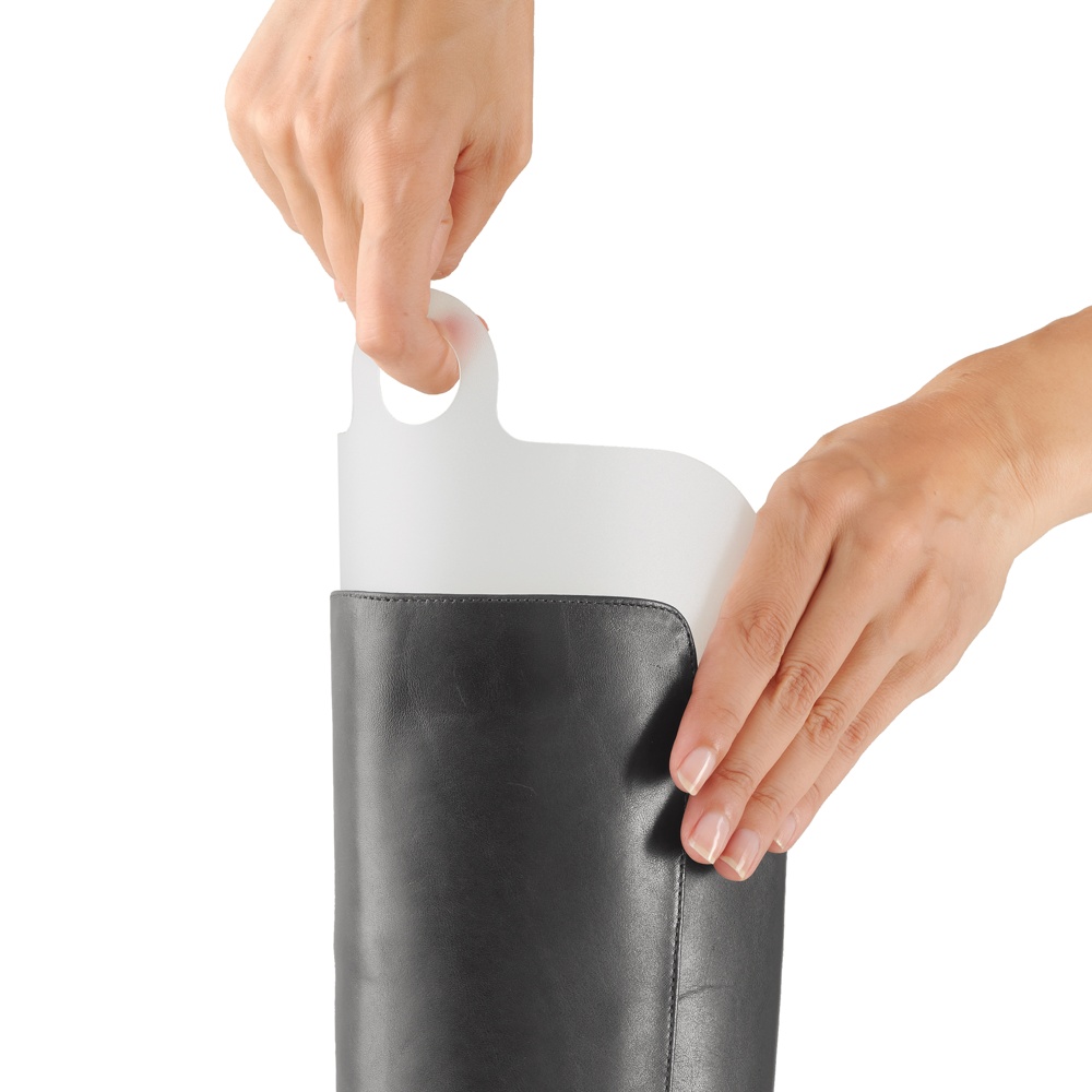 Stövelstöd, fyra st, Adjustable boot shapers, Transparant vit
