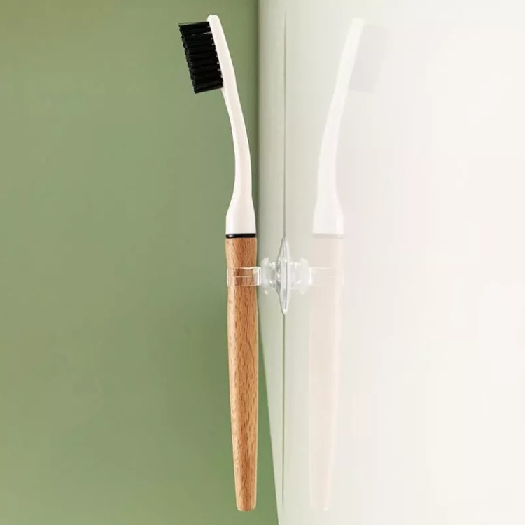 Sugpropp med klämma, MINI CLIP, Ø 3 cm, Klar