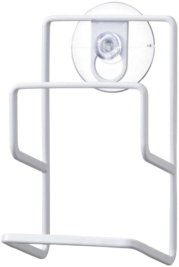 Svamphållare med sugpropp, TOWER DOUBLE SPONGE HOLDER, 7,5 x 6,3 x H 1
