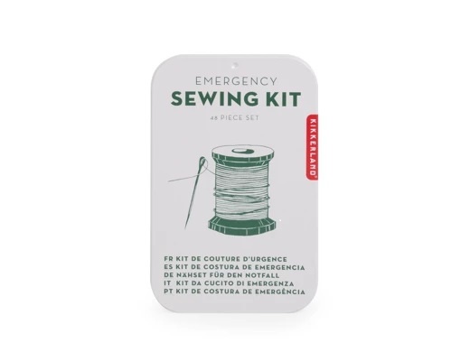Syset i ask, EMERGENCY SEWING KIT, Kikkerland
