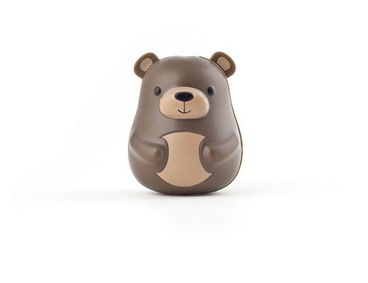 Tandborsthållare med sugproppsfäste, BEAR, Kikkerland