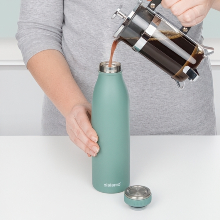 Termosflaska för kall eller varm dryck, HYDRATE STAINLESS STEEL, 500 ml
