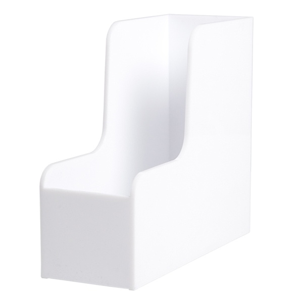 Tidskriftssamlare, PALASET, 25,3 x 10 x H 23 cm, Vit