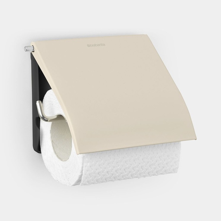 Självhäftande toalettpappershållare Brabantia Beige