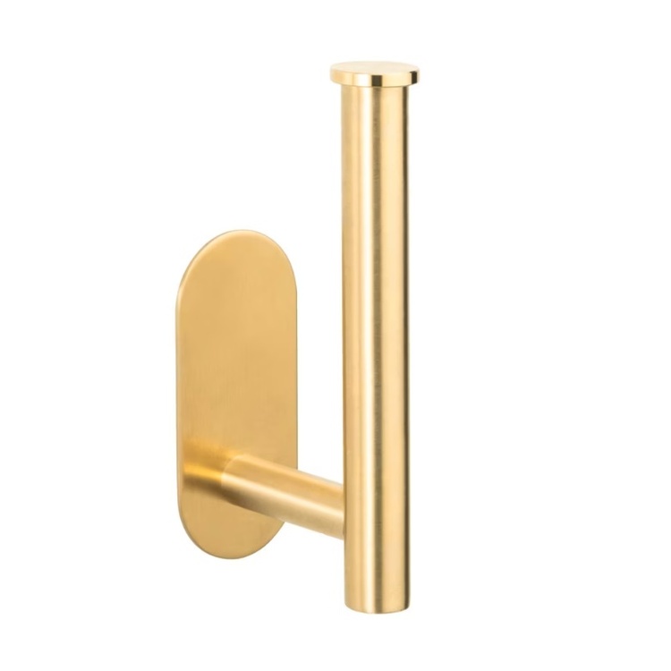 Toapappershållare, Självhäftande, OREA TURBO-LOC, Guld