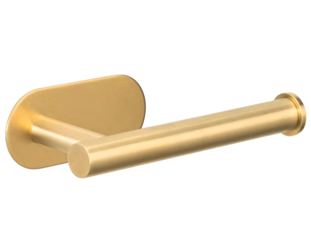 Toapappershållare, Självhäftande, OREA TURBO-LOC, Guld