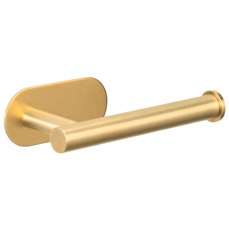 Toapappershållare, Självhäftande, OREA TURBO-LOC, Guld