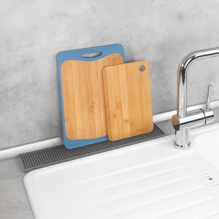 Torkmatta Långsmal CLASSIC DRAIN MAT SLIM 42 x 8 cm Grå