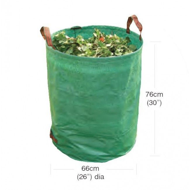 Trädgårdssäck, HEAVY DUTY Garland, Giant, Ø66 x H 76 cm, grön