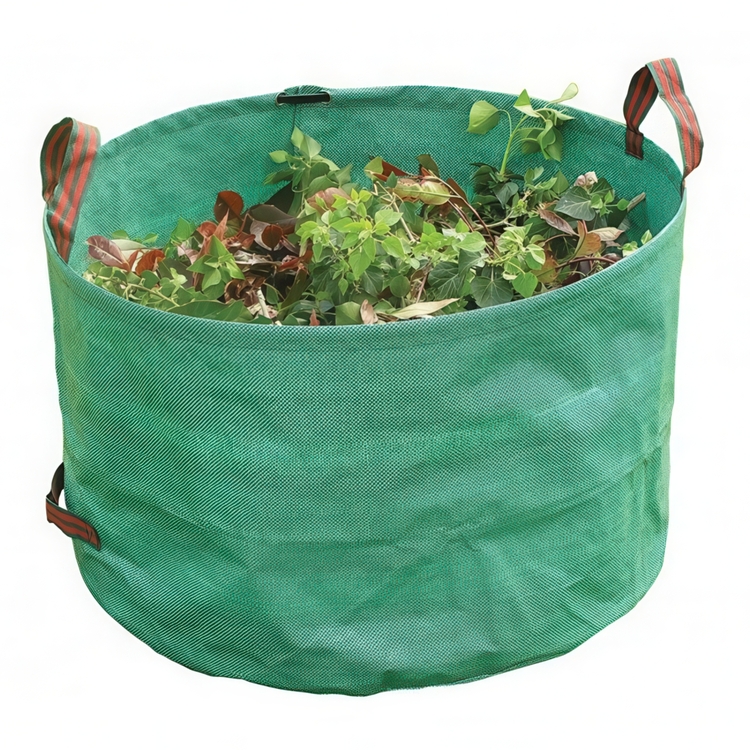 Trädgårdssäck, HEAVY DUTY Garland, Large, Ø76 x H46cm, grön