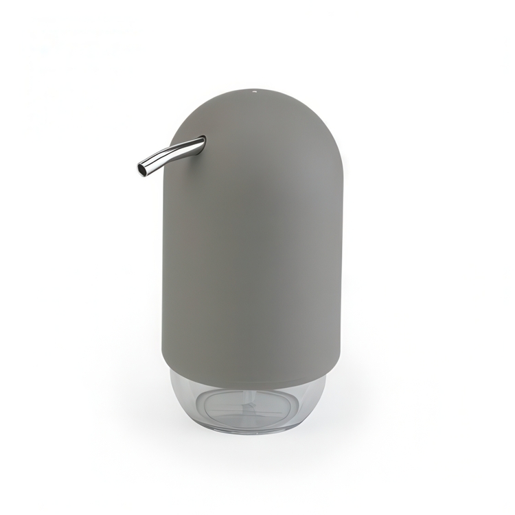 Tvålpump, TOUCH SOAP PUMP, Ø 7 x H 14 cm, Umbra, Grå