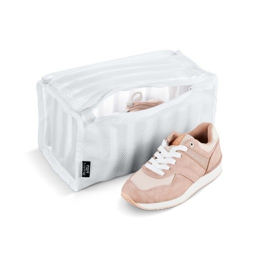 Tvättpåse för skor, LAVAGGIO SCARPE, 35x18 xH18 cm, vit