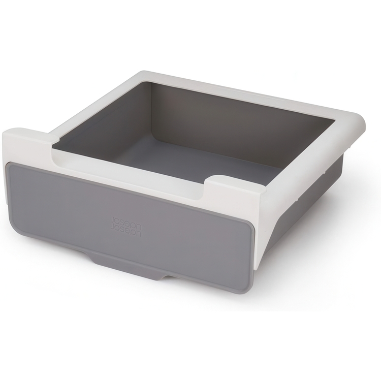Under Hylla Låda, CUPBOARD STORE UNDER SHELF, Joseph Joseph, 23,5 x 21 cm H 7 cm, Grå