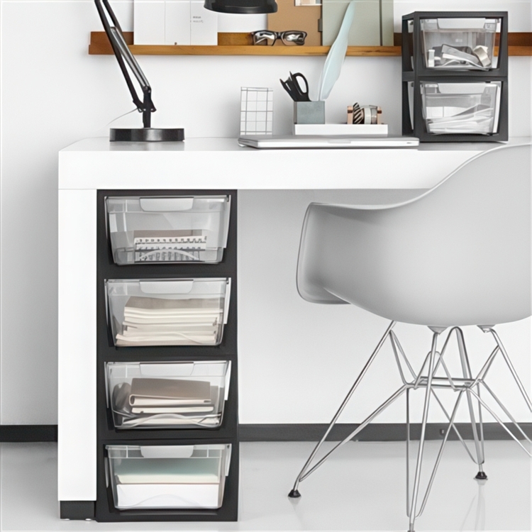 Utdragbar låda, Stapelbar, OMEGA LARGE DRAWER UNIT, 37,5 x 29,5 x H17,5 cm