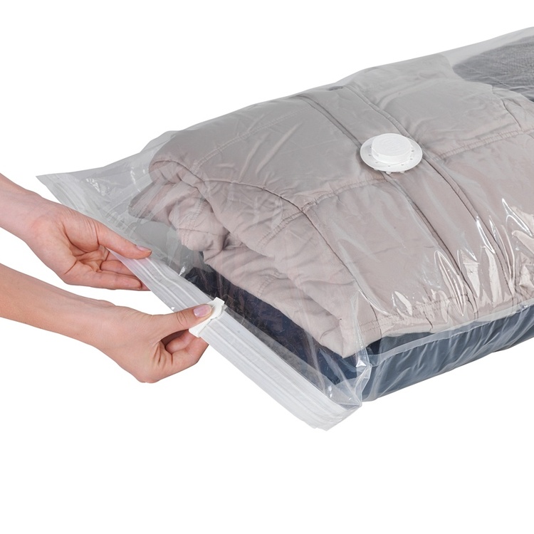 Vakuumpåsar Platt, 2 st, LARGE SEASONAL BAGS, 90 x 55 cm, Klar