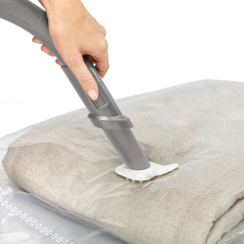 Vakuumpåse Platt, LARGE VACUUM TIDYING BAG, 100 x 80 cm, Klar
