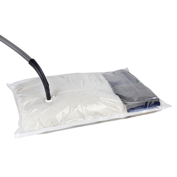 Vakuumpåse Platt, XL SEASONAL BAGS BAG, 135 x 90 cm, Klar