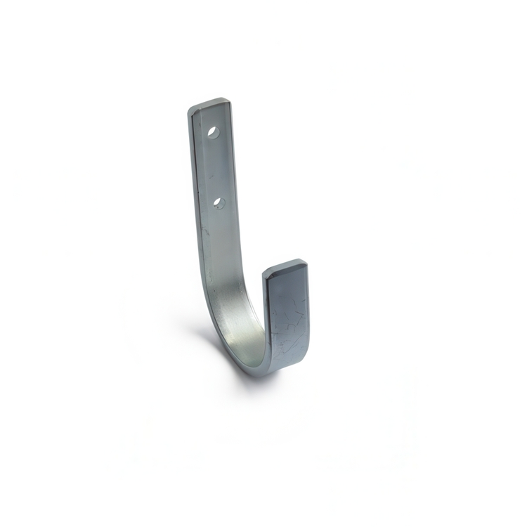 Väggkrok i metall, UNIVERSALKROK SMALL 3,2 x H 8,2 cm, silver