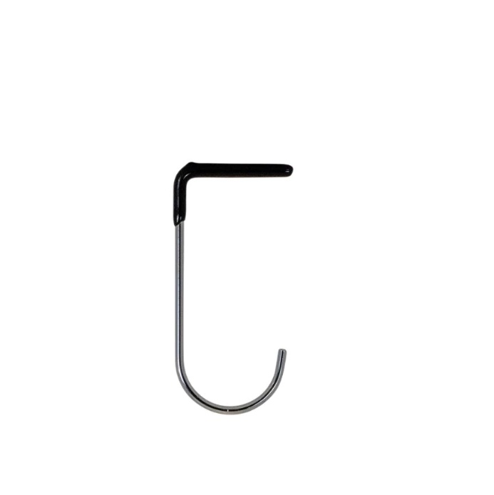 Väskhållare för bord, MAWA TABLE BAG HOLDER, 6 x H 13 cm, Silver / Svart