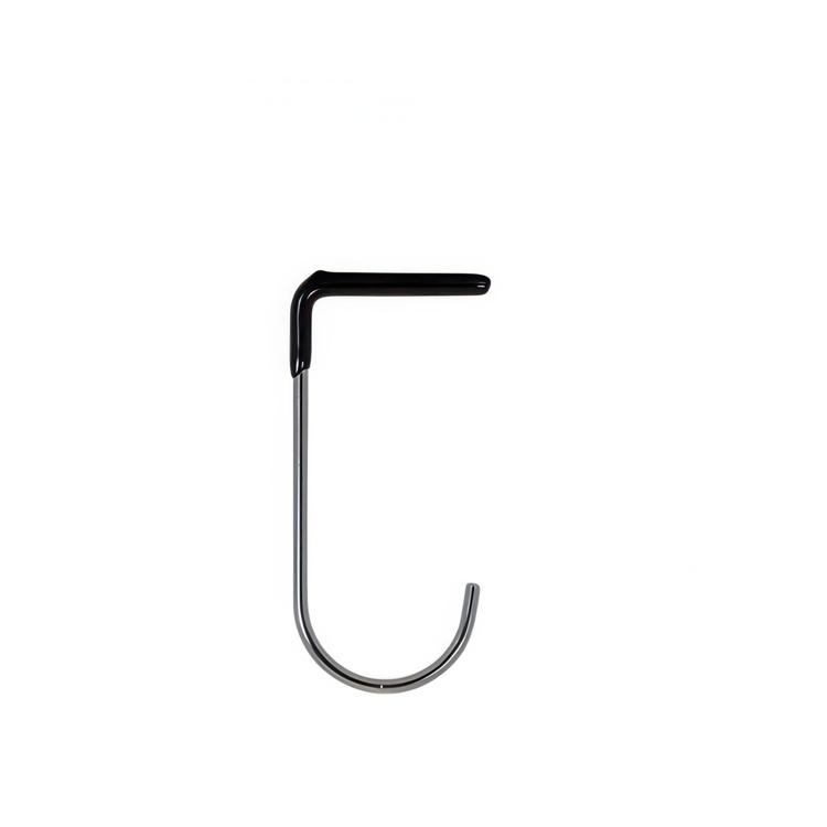 Väskhållare för bord, MAWA TABLE BAG HOLDER, 6 x H 13 cm, Silver / Svart
