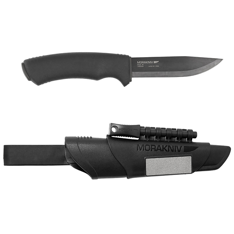 Morakniv med tändstål & bryne