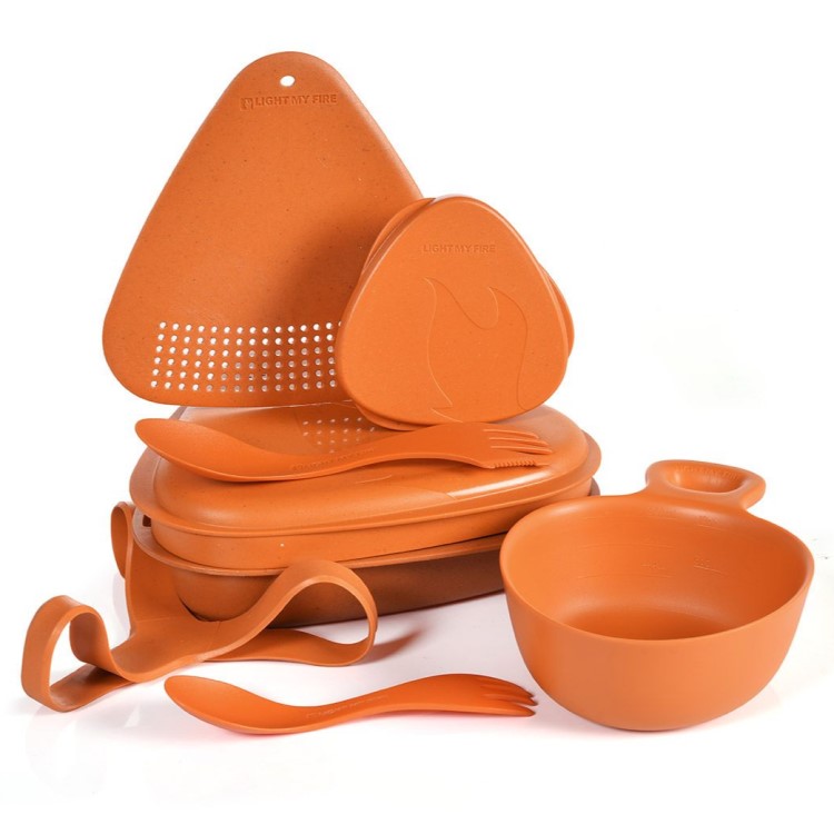 Måltidsset 8 delar, Orange