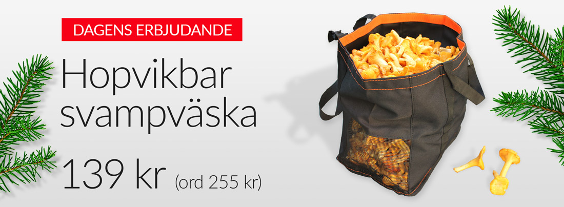 Erbjudande Svampväska