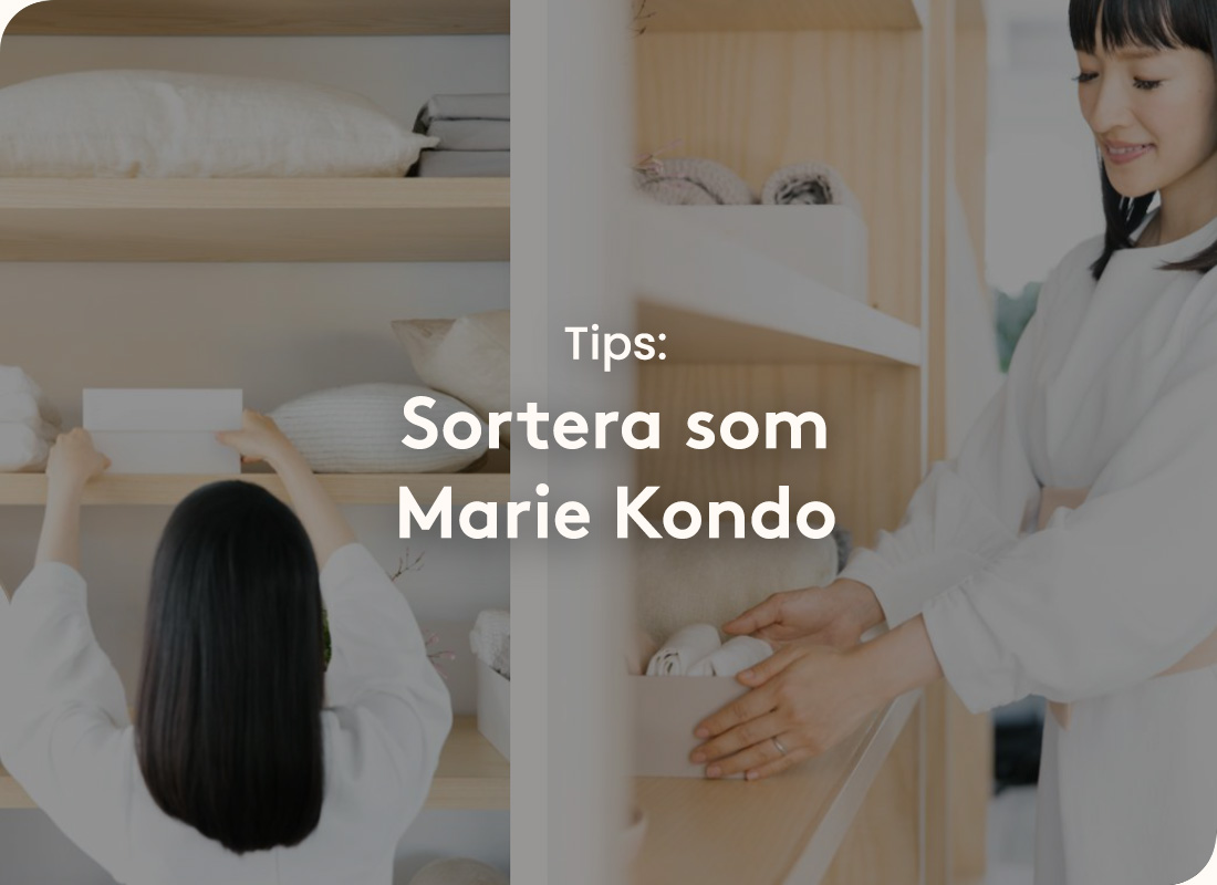 Sortera som Marie Kondo