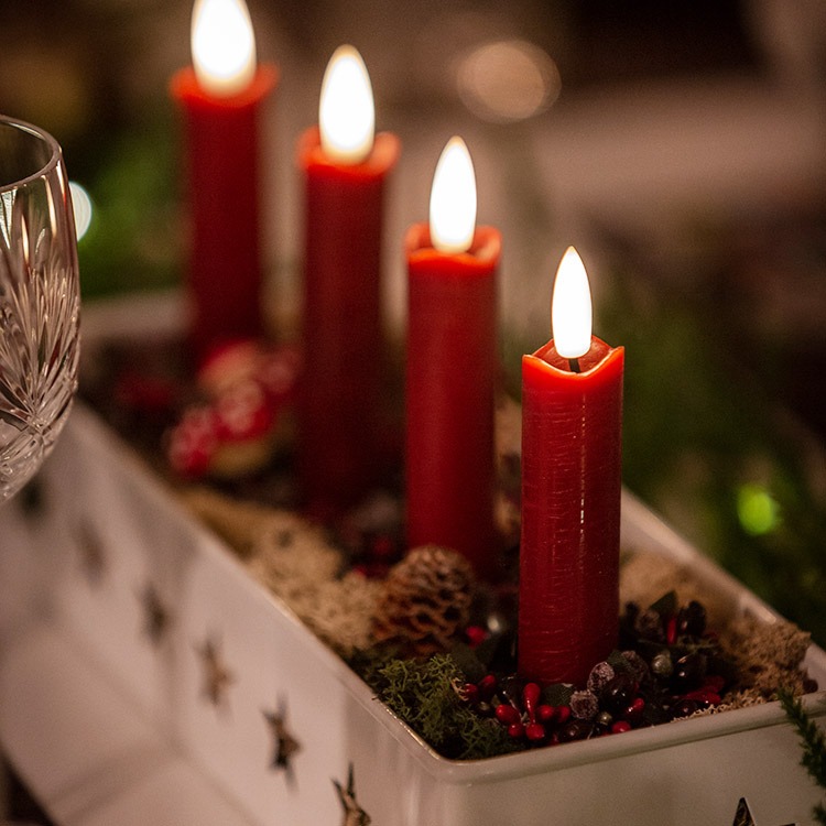 Julbelysning utomhus och inomhus