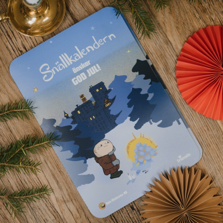 Snällkalendern till förmån för friends